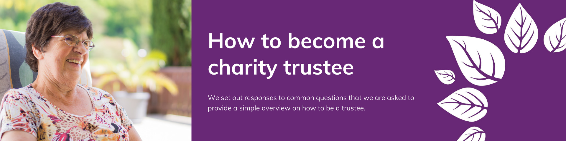 Banner3 - How to become a charity trustee